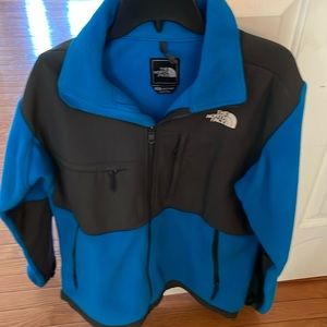 Men’s North Face Jacket, blue/gray
